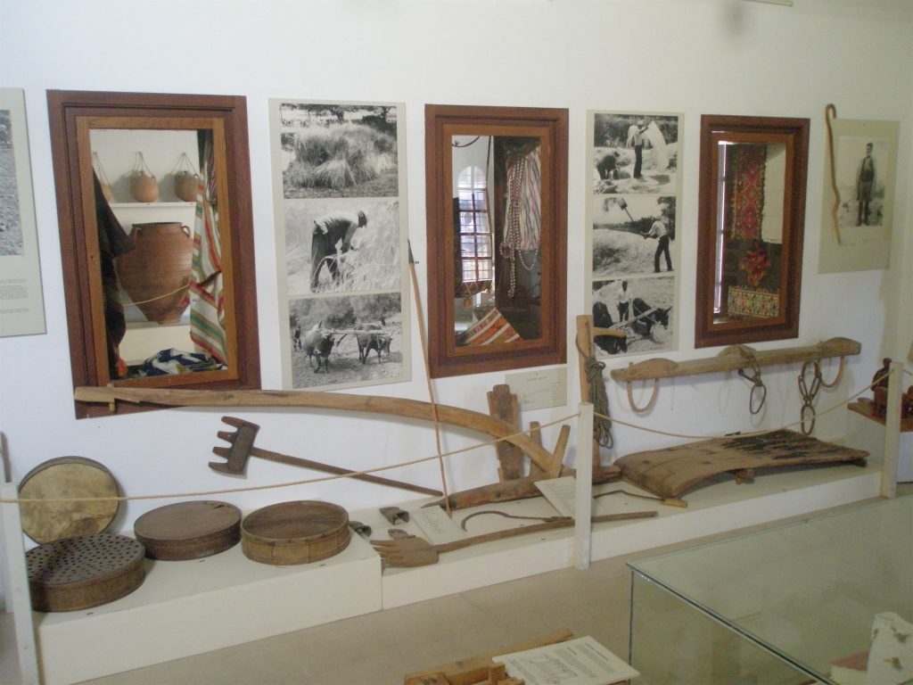 The room with the agricultural tools