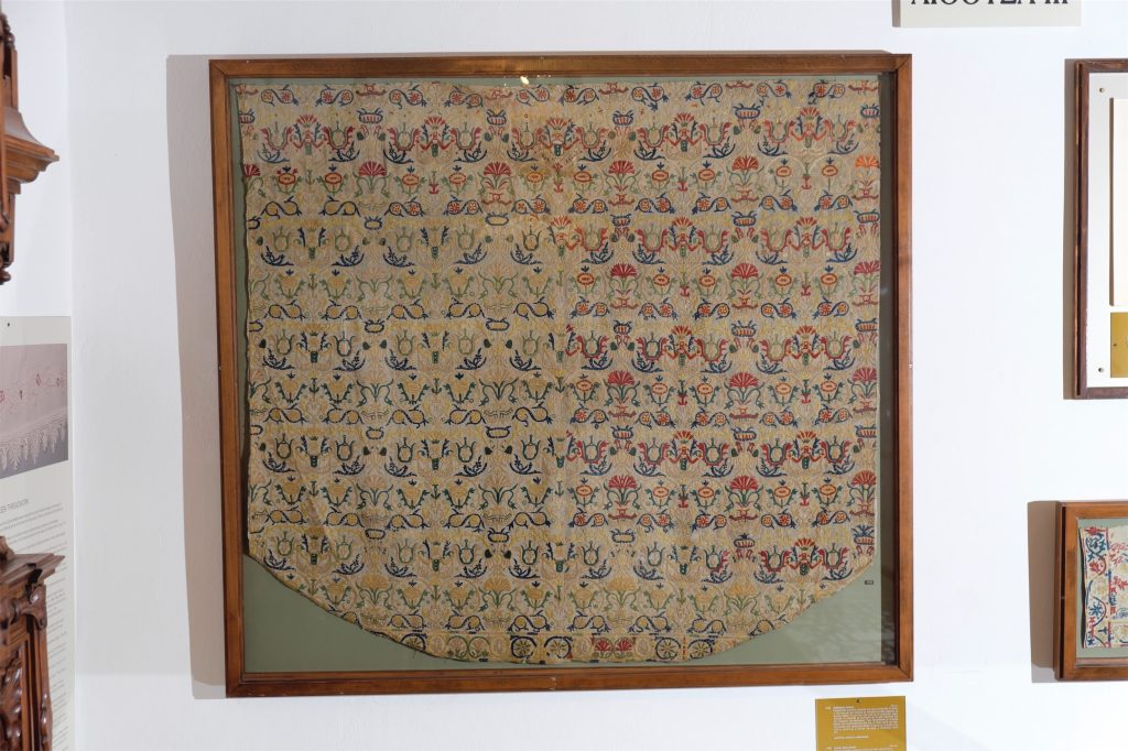 Cretan embroidered piece of dress, 18th c.