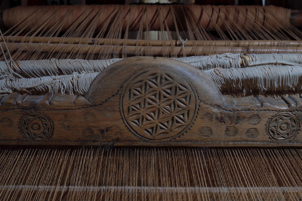 Λεπτομέρεια του αργαλειού