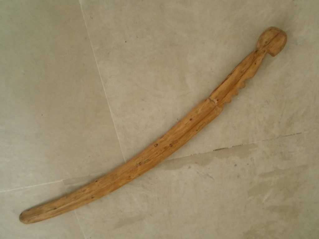 Σπαθοράβδι, αυτοσχέδιο όπλο των Κρητικών